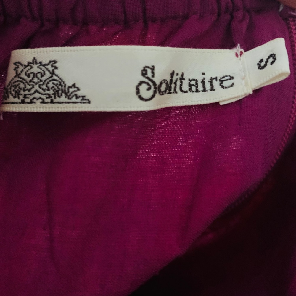 Multi-print purple, pink sundress - Picture 2 of 6